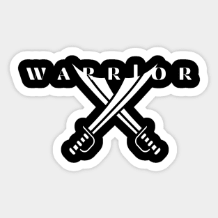 The Warrior's Swords Sticker